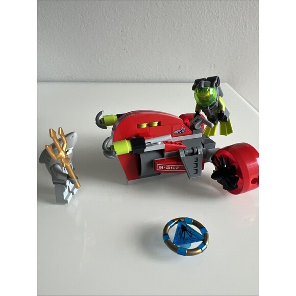 Lego Atlantis Wreck Raider 8057 Complete Retired Set - Picture 5 of 6